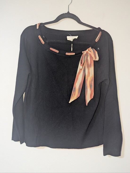 La Vila Milano Sweaters - XL NWT La Vila Milano Black Sweater